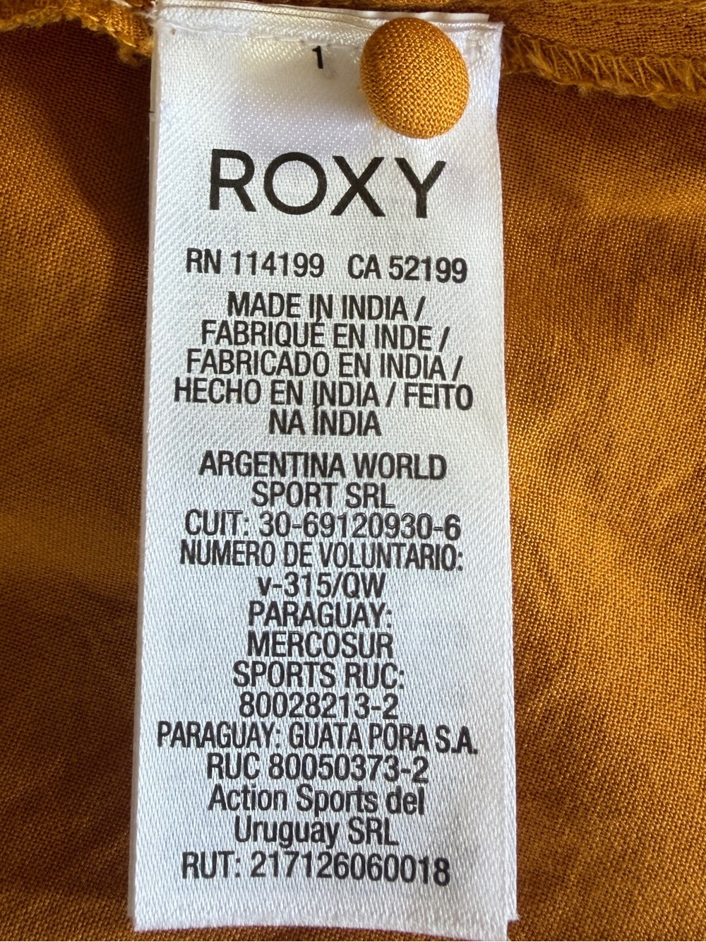 Roxy Rooftop Sunrise Yellow Halter Midi Dress with Ruffles Size M - Picture 11 of 15